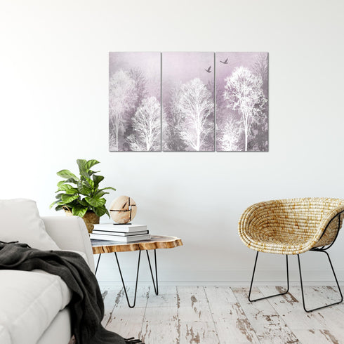 Wandbilder Wohnzimmer XXL Wald Moderne Bilder Abstrakt